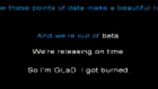 Portal Still alive s textom
