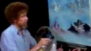 Bob Ross - Ako namaľovať snehom pokryté hory