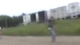 Preskok cez auto