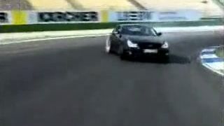 Mercedes C55 Carlson drift