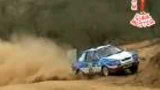 Rally nehoda - divák