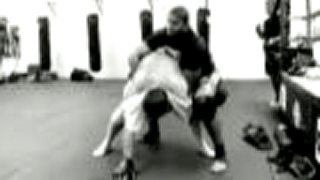 Alistair Overeem training