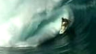 Surfing Teahupoo