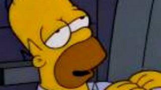 Simpsonovci - obluda s modrymi vlasmi