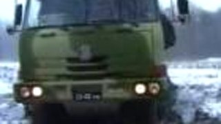 Tatra T816 10x10 Sibír test