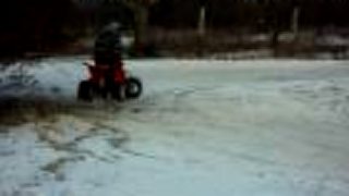 ATV Snow drift
