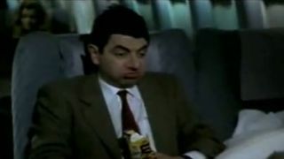 Mr.Bean v lietadle