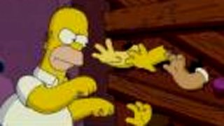 Simpsonovci film - motorova pila