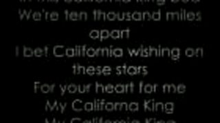 Rihanna - Kalifornia King + text