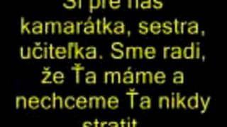 Video k narodeninám pre maminu