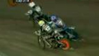 Speedway GP Prague 2008 - Heat 10, Crash (Rune Holta)