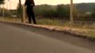Polícia chytá býka