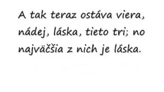 Hymnus na lásku