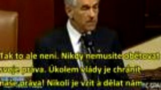 Ron Paul - Je třeba ukončit osahávání a ozařování na let