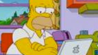 Homer skipuje s očkom