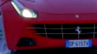 Ferrari FF na snehu