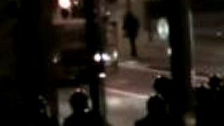 Pochod a policajný zásah na Proteste Gorila
