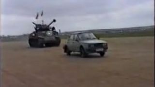 Tank vs. škoda