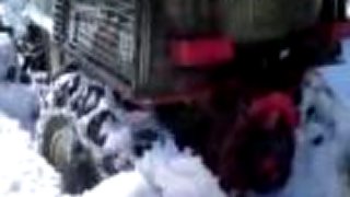 Zetor 7745 vs 1,5 metra snehu