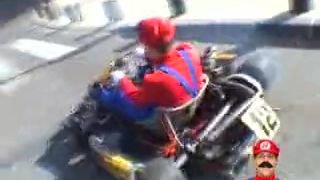 Super Mario Kart naživo