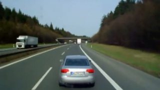 Idiot na Audi A6