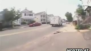 
Skater vs dodávka