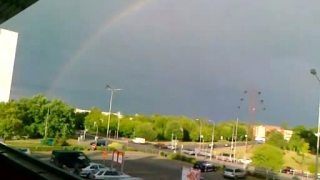 Duha nad prosekom
