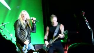 Metallica+Biff Byford Motorcycle Man