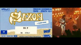 SAXON - Party Till You Puke Live in Paris 1986