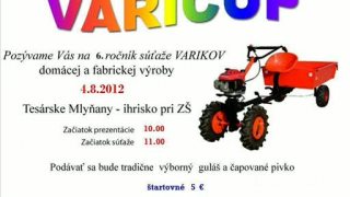 VARICUP 2012 - pozvánka