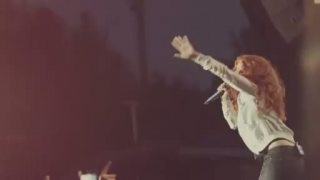 Katy b: Anywhere in the world, coca coal LOndon 2012