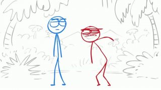 Dick Figures HD - Steakosaurus(01x05)
