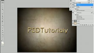 Adobe Photoshop Cs5 Zlatý Text