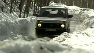 Lada Niva 4x4 v zime