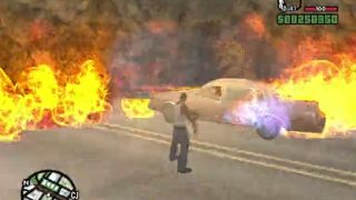 My fire on GTA SAN ANDREAS