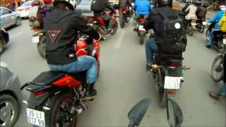 Okružná jazda cez Hanoi