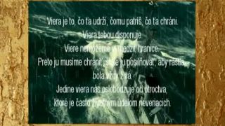 † Meditácie Ľubomíra Stančeka - 18. utorok - Sila viery