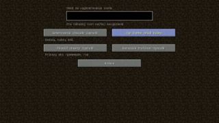 Tutorial na vytvorenie svetu v minecrafte 1.3.2