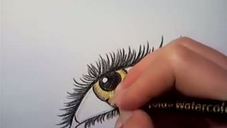 Ako nakresliť oko - návod