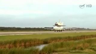 Posledná cesta raketoplánu na Zemi