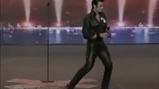 Elvis Presley v sutazi Amerika ma talent.