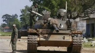 Tank T - 55 na Srí Lanke