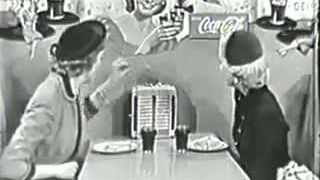 Historická reklama na Coca - Colu (1953)