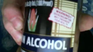 EVERCLEAR za 13sekund (95% alkohol)