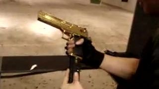 Desert eagle .50 AE Gold