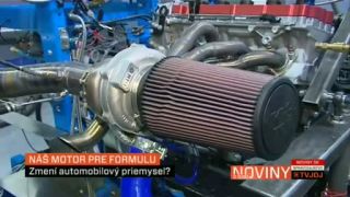 Prevratný motor od RTU vyrobený na Slovensku!