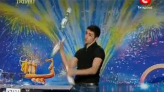 Ukrajina má talent, barman
