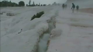 Pamukkale - bavlníkový zámok