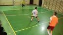 Krásny gól na halovom futbale