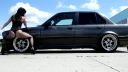 BMW e30 a sexy kuriatko
